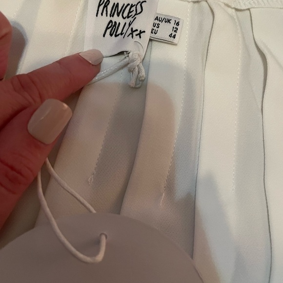 polly princess ROSELLA MINI SKIRT white - Picture 4 of 11